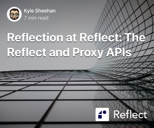 reflect 4 proxy